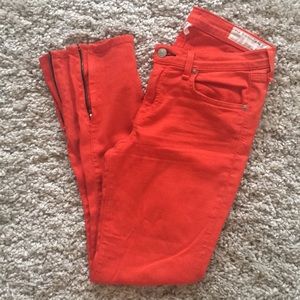 Rag and Bone zipper jeans